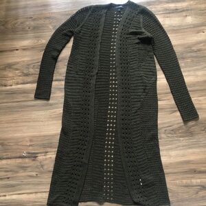 Express crochet cardigan wrap cover up